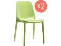 Комплект пластиковых стульев Ginevra Set 2